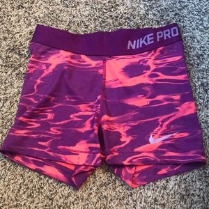Nike pro dry fit shorts